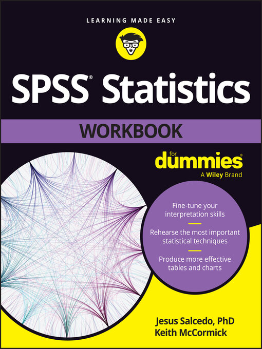 Title details for SPSS Statistics Workbook For Dummies by Jesus Salcedo - Available